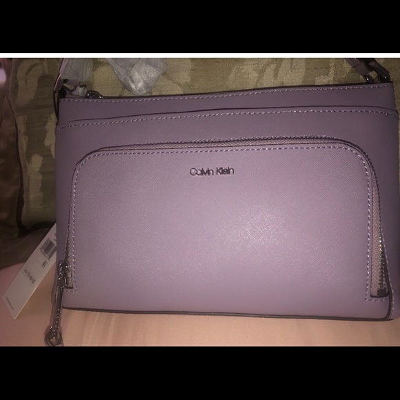 Calvin Klein Handbags - NWT 100% Authentic Calvin Klein Leather Crossbody